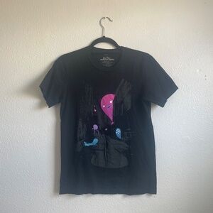 2/$15 Color In The Dary by Sebastian Cuypers black t-shirt